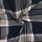 School Beige-Blue-Multi Plaid Poly Madras Woven Suiting Fabric By the Yard